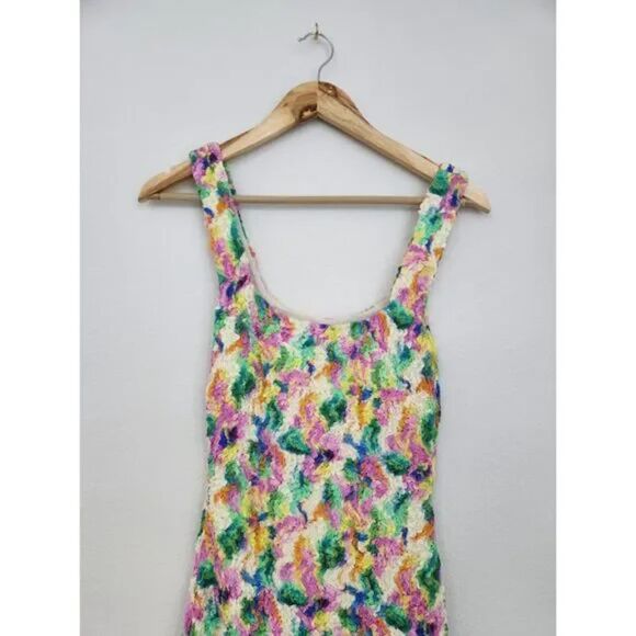 ASTR the Label Multicolor Textured Knit Bodycon Mini Dress | Size M - Picture 4 of 7